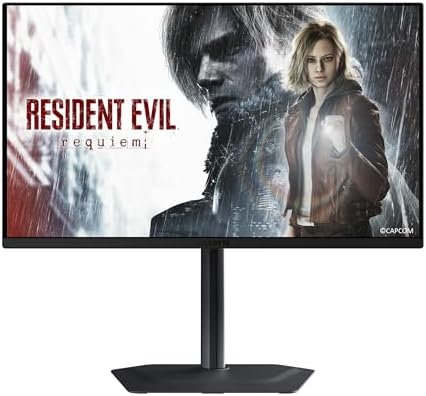 GIGABYTE   MO27U2 27 QD OLED Gaming Monitor   UHD 3840x2160 240Hz   0 03ms GTG   AMD FreeSync Premium Pro  G SYNC Compatible   Type C KVM   HDMI  DP  Type C   Height and Tilt Adjustable   Black