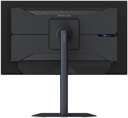 GIGABYTE   MO27U2 27 QD OLED Gaming Monitor   UHD 3840x2160 240Hz   0 03ms GTG   AMD FreeSync Premium Pro  G SYNC Compatible   Type C KVM   HDMI  DP  Type C   Height and Tilt Adjustable   Black