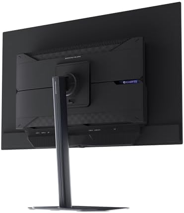 GIGABYTE   MO32U   32 QD OLED Gaming Monitor   UHD 3840x2160 165Hz   0 03ms GTG   AMD FreeSync Premium Pro   Type C KVM   HDMI  DP   Height Adjustable   Black