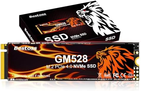 GM528 M 2 SSD NVMe PCIe 2280 Internal Solid State Hard Drive  Up to 5000 MB/s  3D NAND SLC Cache  SSD for Gaming PC Storage  Business Laptop  Home Entertainment  Creative Workflow  4TB 