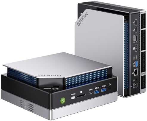 GMKtec EVO X2 AI Mini PC Ryzen Al Max  395  up to 5 1GHz  Mini Gaming Computers  96GB LPDDR5X 8000MHz  12GB 8  1TB PCIe 4 0 SSD  Quad Screen 8K Display  WiFi 7 & USB4  SD Card Reader 4 0