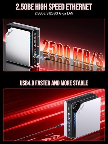 GMKtec EVO X2 AI Mini PC Ryzen Al Max  395  up to 5 1GHz  Mini Gaming Computers  96GB LPDDR5X 8000MHz  12GB 8  1TB PCIe 4 0 SSD  Quad Screen 8K Display  WiFi 7 & USB4  SD Card Reader 4 0