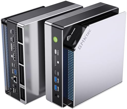 GMKtec EVO X2 AI Mini PC Ryzen Al Max  395  up to 5 1GHz  Mini Gaming Computers  96GB LPDDR5X 8000MHz  12GB 8  1TB PCIe 4 0 SSD  Quad Screen 8K Display  WiFi 7 & USB4  SD Card Reader 4 0