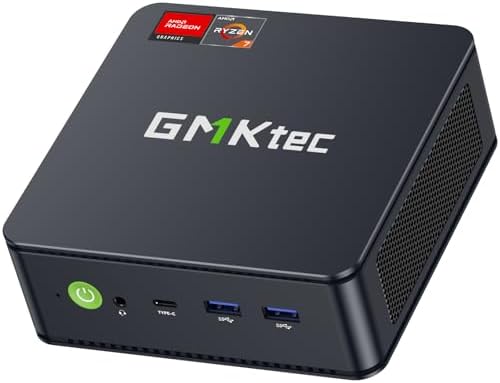 GMKtec K12 Gaming Mini PC Barebone with Ryzen 7 H 255  Upgraded 8745HS up to 4 9GHz   3X M 2 2280 Storage Expansion  Oculink Port  Dual NIC 2 5G  Quad Display HDMI 2 1 DP1 4  USB4  No RAM/SSD/OS