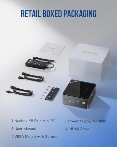 GMKtec M6 Ultra Gaming Mini PC Ryzen 7640HS  Upgraded 6600H/ 6800H   32GB RAM DDR5 512GB SSD Dual NIC LAN 2 5GbE Desktop Computers Office Home  Triple 4K Display  WiFi 6  USB4  BT 5 2  DP  HDMI 2 0