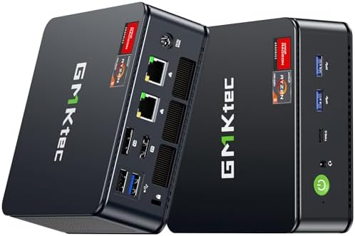 GMKtec M6 Ultra Gaming Mini PC Ryzen 7640HS  Upgraded 6600H/ 6800H   32GB RAM DDR5 512GB SSD Dual NIC LAN 2 5GbE Desktop Computers Office Home  Triple 4K Display  WiFi 6  USB4  BT 5 2  DP  HDMI 2 0