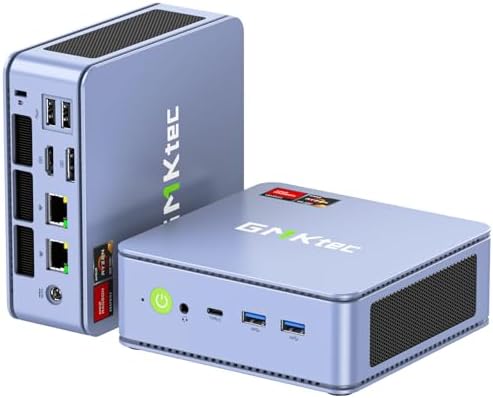 GMKtec M6 Ultra Gaming Mini PC Ryzen 7640HS  Upgraded 6600H/ 6800H   32GB RAM DDR5 512GB SSD Dual NIC LAN 2 5GbE Desktop Computers Office Home  Triple 4K Display  WiFi 6  USB4  BT 5 2  DP  HDMI 2 0