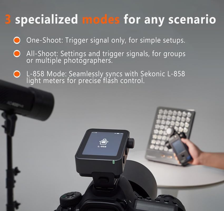 GODOX X3 PRO S X3PRO TTL Wireless Flash Trigger for Sony with Bluetooth Integration & APP Control Touch Screen 2 4GHz Wireless X System Pro Shooting Modes Shutter Control Fast Charging