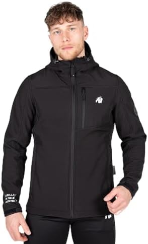 GORILLA WEAR Foster Softshell Jacket   Black M