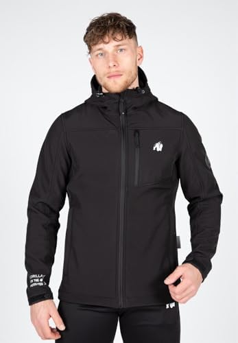 GORILLA WEAR Foster Softshell Jacket   Black M