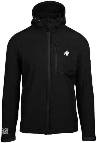GORILLA WEAR Foster Softshell Jacket   Black M