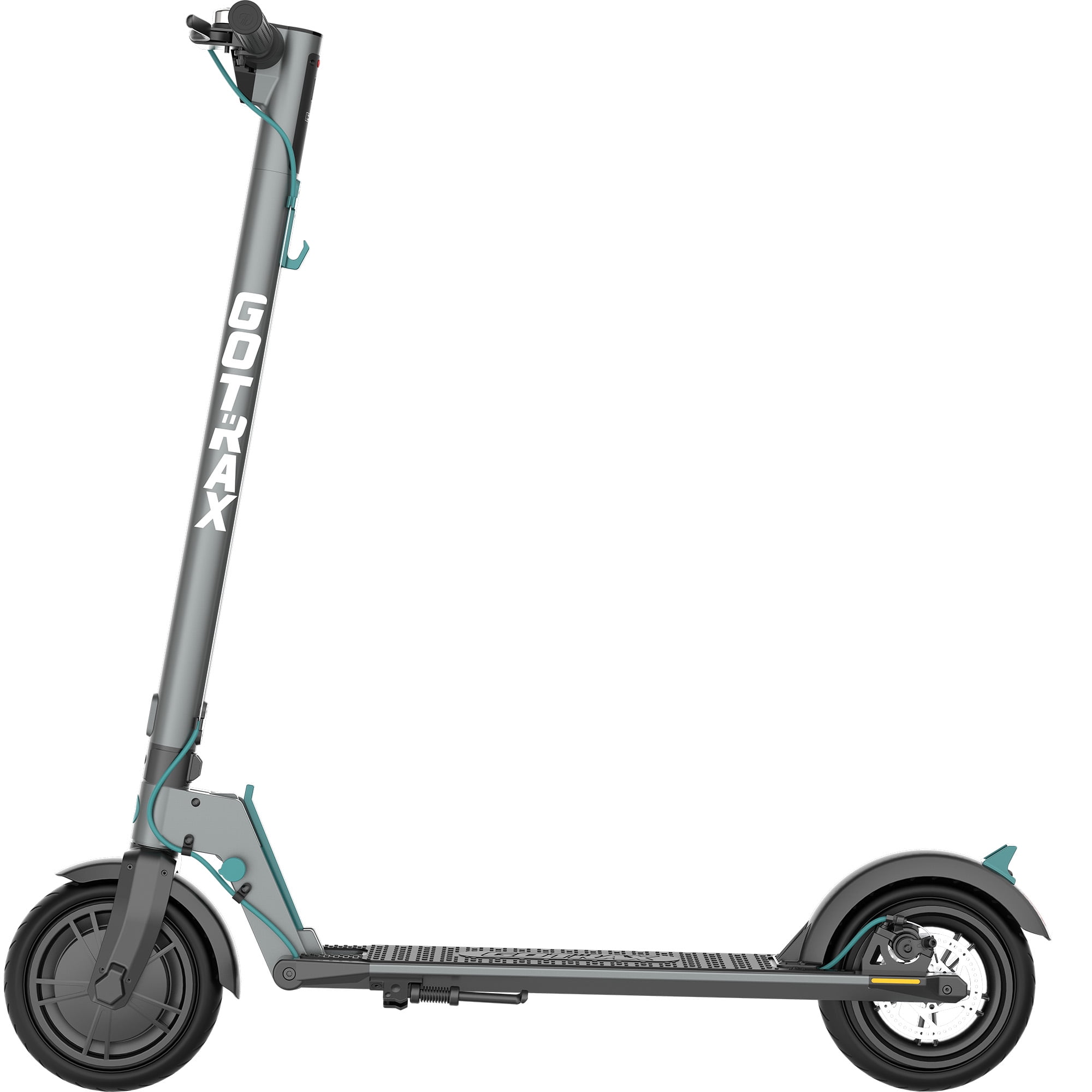 GOTRAX Rival Adult Electric Scooter  8 5" Pneumatic Tire  Max 12 mile Range and 15 5Mph Speed  250W Foldable Escooter for Adult  Black