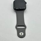 GPS Only Apple Watch Series 11 46MM Jet Black Aluminum Stone Gray Sport Band