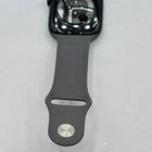 GPS Only Apple Watch Series 11 46MM Jet Black Aluminum Stone Gray Sport Band
