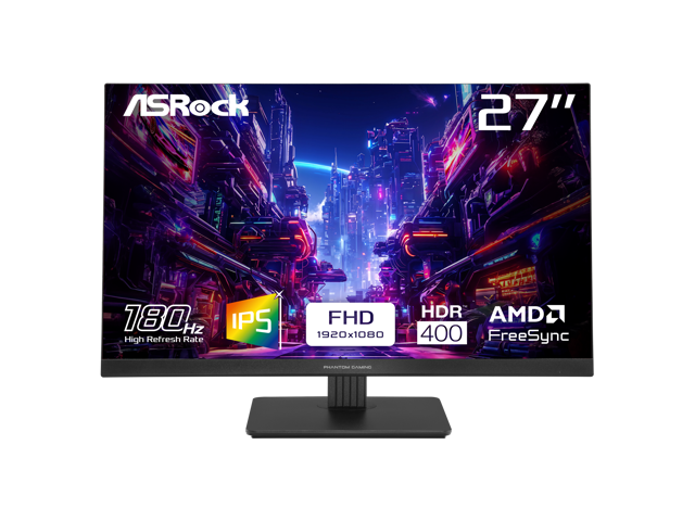 GPU Monitor Combo    ASRock RX9070XT SL 16G Bundle with  ASRock Phantom Gaming PG27FFT1B