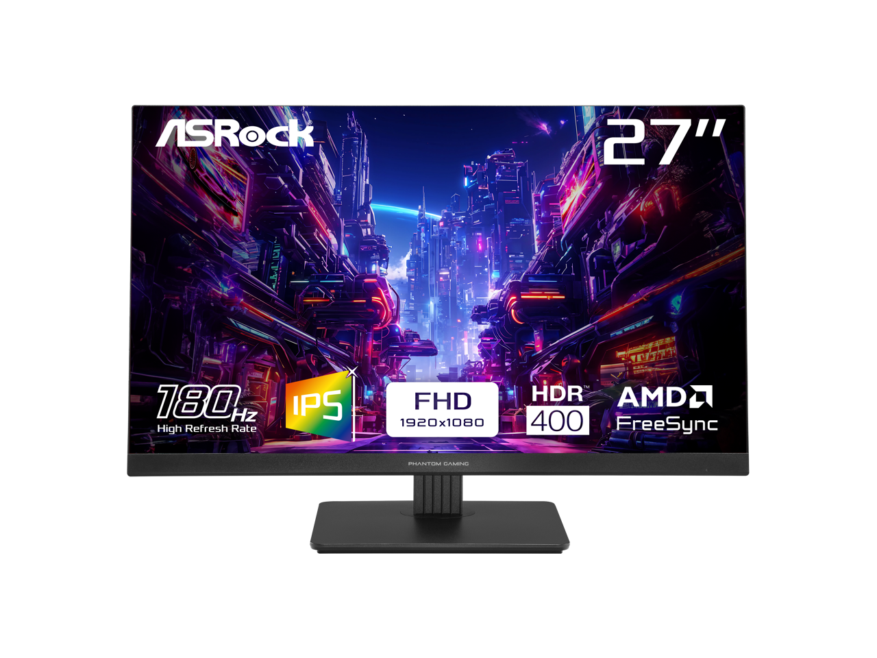 GPU Monitor Combo    ASRock RX9070XT SL 16G Bundle with  ASRock Phantom Gaming PG27FFT1B