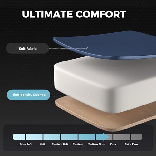 GTPLAYER Gaming Chair  Computer Chair with Footrest and Lumbar Support  Height Adjustable Game Chair with 360  Swivel Seat and Headrest and for Office or Gaming  Faux Leather  Black 