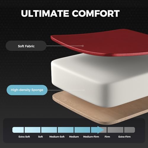 GTPLAYER Gaming Chair  Computer Chair with Footrest and Lumbar Support  Height Adjustable Game Chair with 360  Swivel Seat and Headrest and for Office or Gaming  Faux Leather  Black 