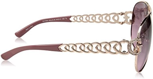 GUESS Womens Metal Aviator Sunglasses