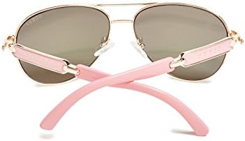 GUESS Womens Metal Aviator Sunglasses