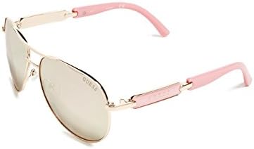 GUESS Womens Metal Aviator Sunglasses
