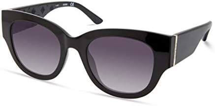 GUESS womens Trendy Peony Pattern Accent Butterfly Sunglasses Butterfly Sunglasses