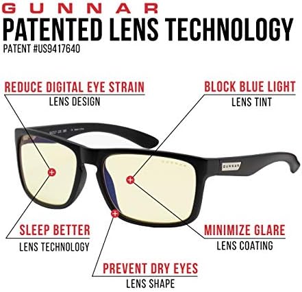 GUNNAR   Premium Premium Gaming and Computer Glasses   Blocks 65    98  Blue Light   Intercept