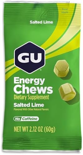 GU Energy Chews  Variety Pack Gummies with Electrolytes  Dairy Free  On The Go Energy for Any Workout  12 Bags  24 Servings Total    Pack of 2