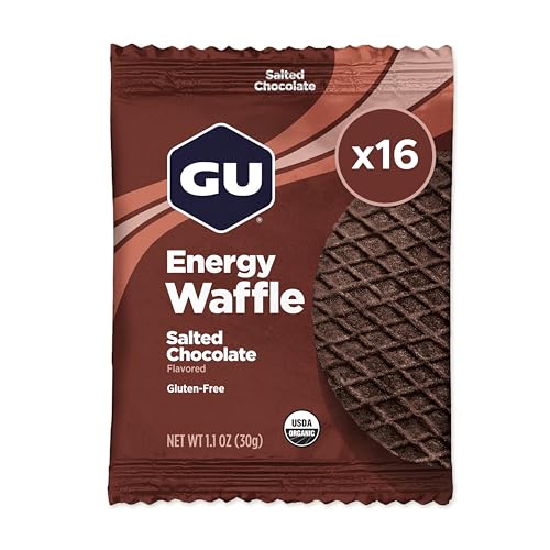 GU Energy Stroopwafel Variety Pack Sports Nutrition Waffle  Caffeine Included  and Kosher Dairy  On The Go Energy for Any Workout  16 Count