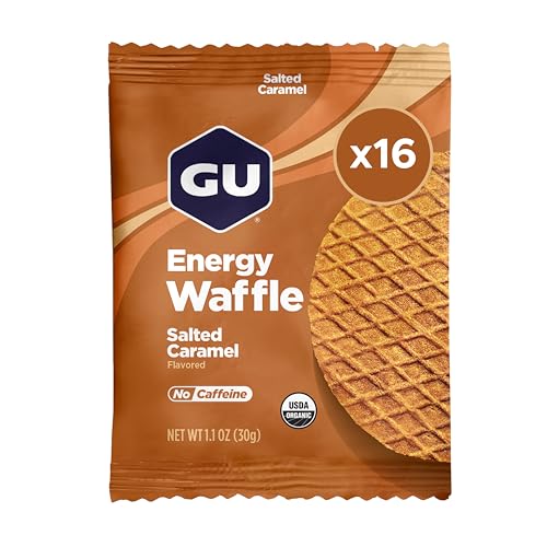 GU Energy Stroopwafel Variety Pack Sports Nutrition Waffle  Caffeine Included  and Kosher Dairy  On The Go Energy for Any Workout  16 Count