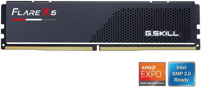 G SKILL Flare X5 16GB 288 Pin PC RAM DDR5 6000  PC5 48000  Desktop Memory Model F5 6000J3636F16GX1 FX5