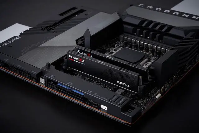 G SKILL Flare X5 32GB  2 x 16GB  288 Pin PC RAM DDR5 6000  PC5 48000  Desktop Memory Model F5 6000J2836G16GX2 FX5