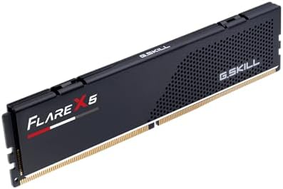 G.SKILL Flare X5 Series DDR5 RAM (AMD Expo) 16 GB (2 x 8 GB) 6000MT/s CL30-38-38-96 1.35V Memoria de computadora de escritorio U-DIMM - Negro mate (F5-6000J3038F8GH2-FX5)