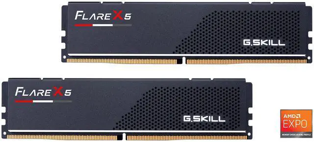 G SKILL Flare X5 Series AMD EXPO 32GB  2 x 16GB  288 Pin PC RAM DDR5 6000 Desktop Memory Model F5 6000J3636F16GX2 FX5