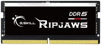 G SKILL Ripjaws DDR5 SO DIMM Series DDR5 RAM 32GB  2x16GB  4800MT/s CL34 34 34 76 1 10V Unbuffered Non ECC Notebook/Laptop Memory SO DIMM  F5 4800S3434A16GA2 RS