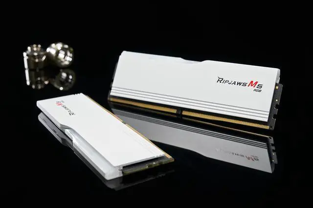 G SKILL Ripjaws M5 RGB Series 32GB  2 x 16GB  288 Pin PC RAM DDR5 6000  PC5 48000  Desktop Memory