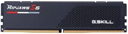 G SKILL Ripjaws S5 Series DDR5 RAM  Intel XMP 3 0 & AMD Expo  32GB  2x16GB  6000MT/s CL36 36 36 96 1 35V Desktop Computer Memory U DIMM   Matte Black  F5 6000J3636F16GX2 RS5K 