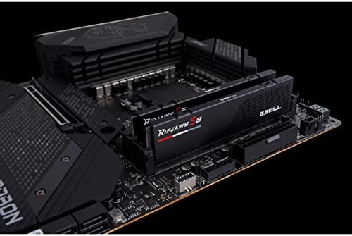 G SKILL Ripjaws S5 Series DDR5 RAM  Intel XMP 3 0 & AMD Expo  32GB  2x16GB  6000MT/s CL36 36 36 96 1 35V Desktop Computer Memory U DIMM   Matte Black  F5 6000J3636F16GX2 RS5K 
