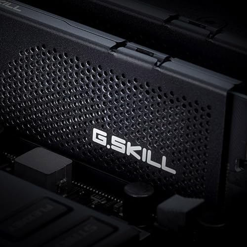 G SKILL Ripjaws S5 Series DDR5 RAM  Intel XMP 3 0 & AMD Expo  64GB  2x32GB  6000MT/s CL36 36 36 96 1 35V Desktop Computer Memory U DIMM   Matte Black  F5 6000J3636F32GX2 RS5K 