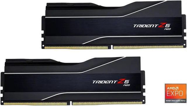 G SKILL Trident Z5 Neo Series 64GB  2 x 32GB  288 Pin PC RAM DDR5 6000  PC5 48000  Desktop Memory Model F5 6000J3040G32GX2 TZ5N