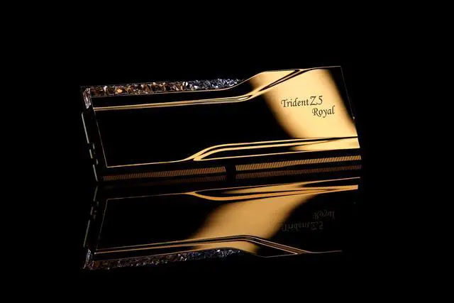 G SKILL Trident Z5 Royal Series 32GB  2 x 16GB  288 Pin PC RAM DDR5 6400  PC5 51200  Desktop Memory Model F5 6400J3039G16GX2 TR5G