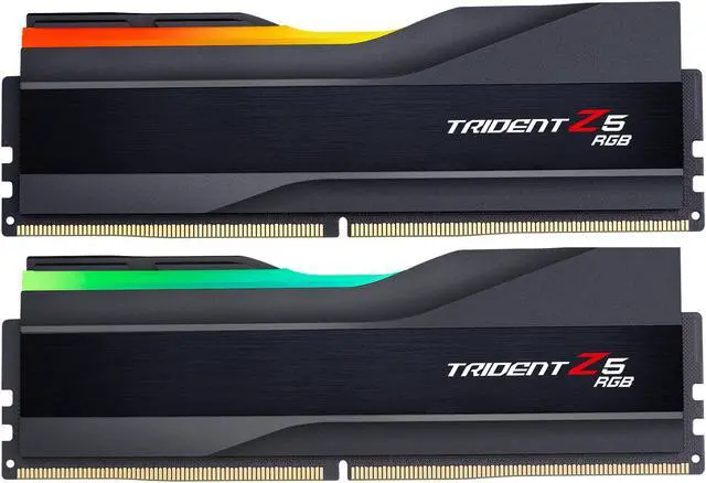 G SKILL Trident Z5 RGB Series 64GB  2 x 32GB  288 Pin PC RAM DDR5 6000  PC5 48000  Desktop Memory Model F5 6000J3636F32GX2 TZ5RK