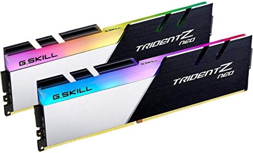 G SKILL Trident Z Neo Series DDR4 RAM  XMP  64GB  2x32GB  3600MT/s CL18 22 22 42 1 35V Intel AMD Desktop Computer Memory U DIMM  F4 3600C18D 64GTZN 