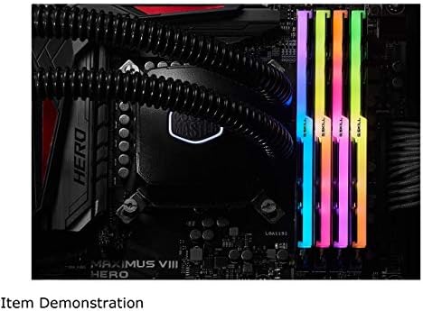 G SKILL Trident Z RGB Series DDR4 RAM  XMP  32GB  4x8GB  3200MT/s CL16 18 18 38 1 35V Intel AMD Desktop Computer Memory U DIMM  F4 3200C16Q 32GTZR 