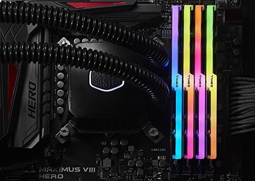 G SKILL Trident Z RGB Series DDR4 RAM  XMP  16GB  2x8GB  3600MT/s CL18 22 22 42 1 35V Intel AMD Desktop Computer Memory U DIMM  F4 3600C18D 16GTZR