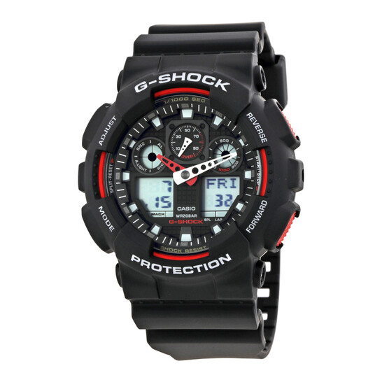 G Shock Black Resin Strap Men s Watch