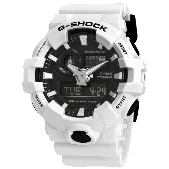 G Shock World Time Black Dial Men s Analog Digital Watch