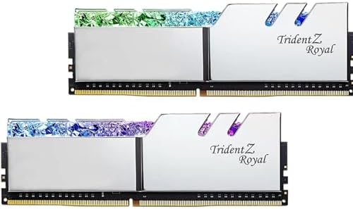 G Skill Trident Z Royal DDR4 3600MHz 2x8GB CL18 Plata