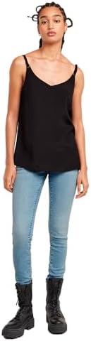 G Star Womens 3301 Contour High Rise Skinny Benwick Stretch Denim Dark Aged Jean