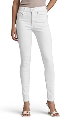 Talla 31/30 - G-Star Jeans ajustados Benwick Stretch Denim 3301 Contour High Rise Skinny para mujer